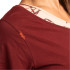 T-shirt Trangoworld Femme Garbi Comb Cabernet