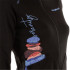 Veste Trangoworld Femme Sérénité Caviar/Aciano Bleu