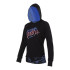 Sweat Trangoworld Femme Rosendal Caviar/Bleu Cyan