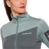 Veste Trangoworld Femme Azaila Bleu minéral/bleu ébène