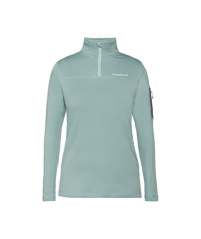 Trangoworld Femme Pull Figarol Minéral/bleu ébène