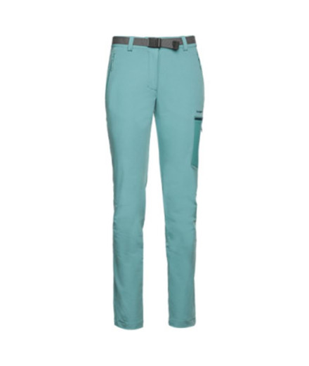 Pantalons Trangoworld Femme Long Vivier Bleu minéral