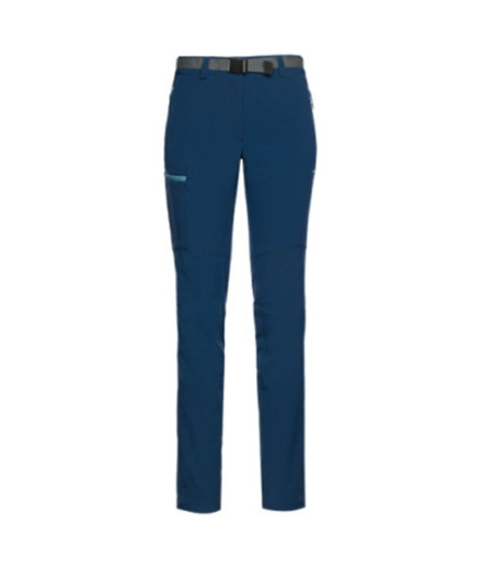 Pantalons Trangoworld Femme Long Parana Blue