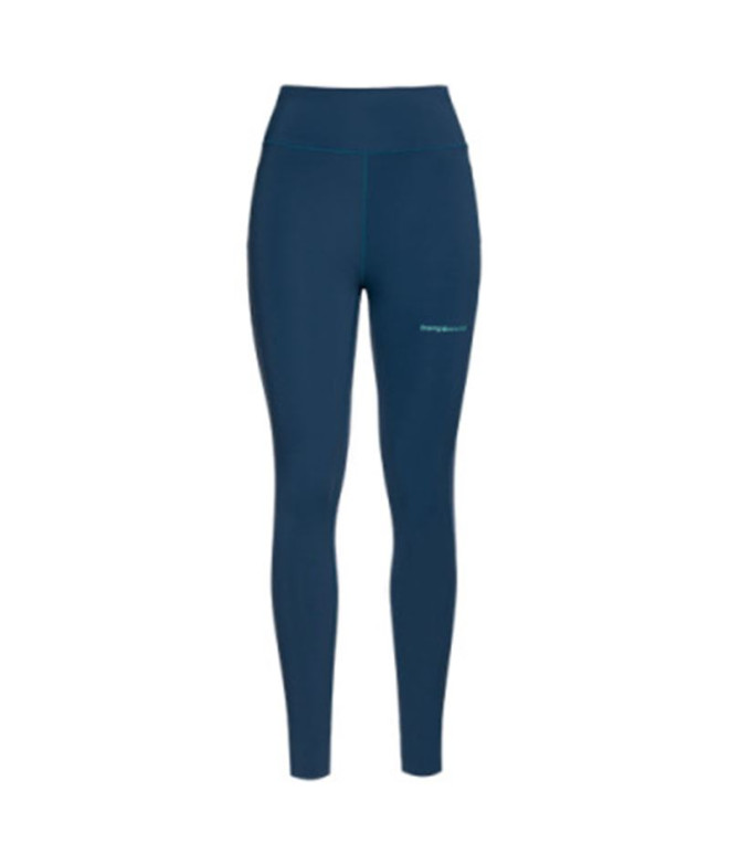 Pantalons Trangoworld Femme Long Linza Bleu
