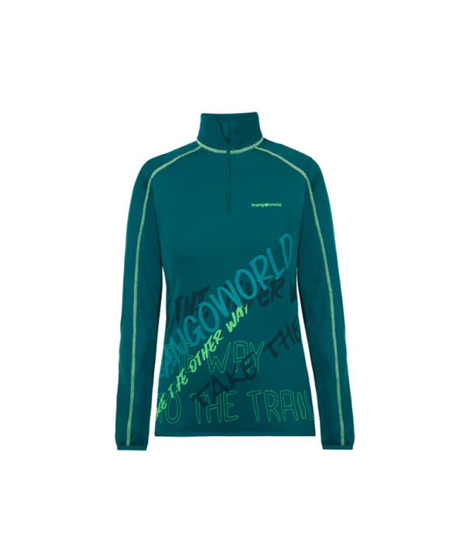 Trangoworld Femme Pull Gruvaz Vert foncé