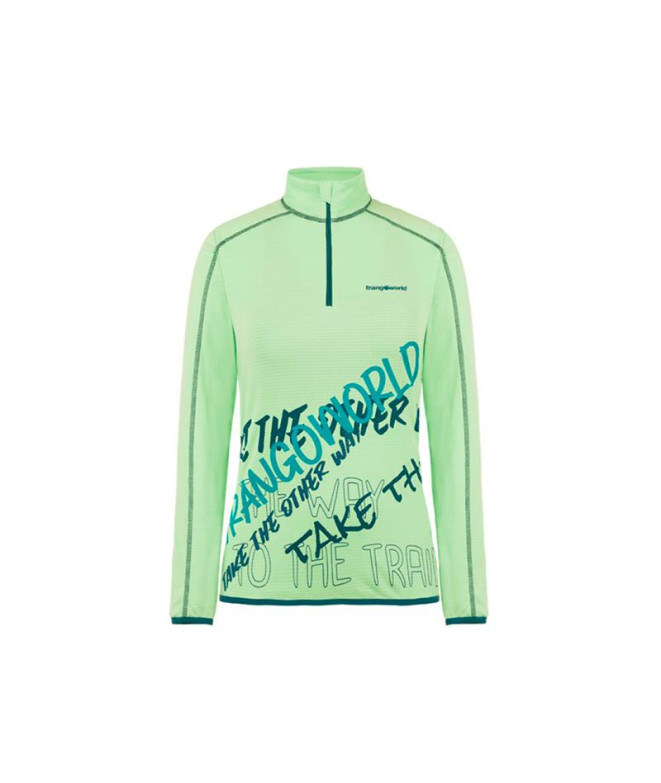 Trangoworld Femme Pull Gruvaz Vert Menthe