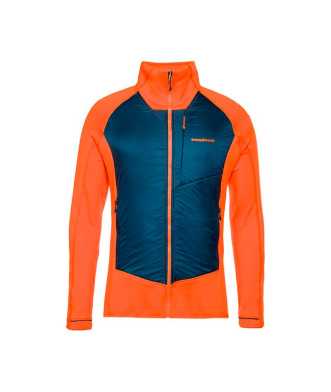 Veste Trangoworld Homme Olney Orange/Bleu