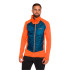 Veste Trangoworld Homme Olney Orange/Bleu