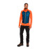 Veste Trangoworld Homme Olney Orange/Bleu