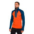 Trangoworld Homme Pull Glyders Orange/Bleu