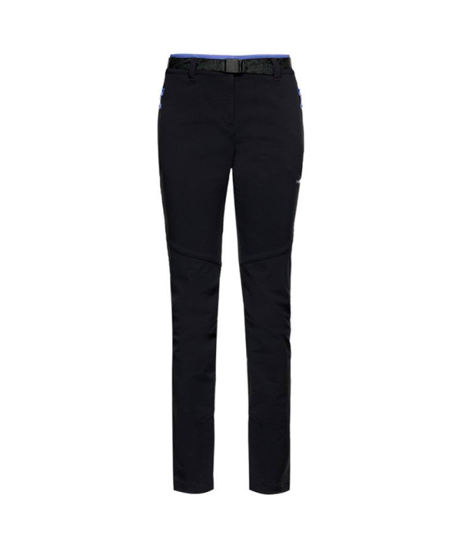Pantalons Trangoworld Femme Arolla long Noir