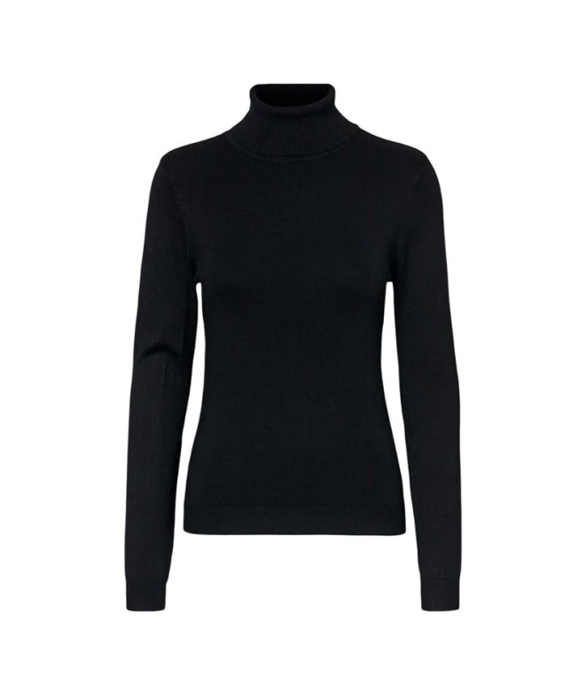 Sweat Vero Moda gloryollneck Ptt Noir Femme