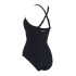 Maillot de bain Natation Femme de Zoggs Multiway 1 Piece - Ecolast+ Black