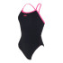 Maillot de bain Natation Femme de Zoggs Blaze Skyback Noir/Magenta