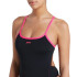 Maillot de bain Natation Femme de Zoggs Blaze Skyback Noir/Magenta