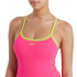 Maillot de bain Natation Femme de Zoggs Blaze Skyback Magenta/Lime