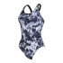 Maillot de bain Natation Femme de Zoggs Marble Powerback Noir