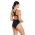 Maillot de bain Natation Femme de Zoggs Marble Powerback Noir