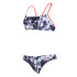 Maillot de bain Natation Femme by Zoggs Marble Tri Back 2 Piece Noir