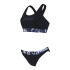 Maillot de bain Natation Femme by Zoggs Marble Actionback 2 Piece Noir