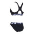 Maillot de bain Natation Femme by Zoggs Marble Actionback 2 Piece Noir