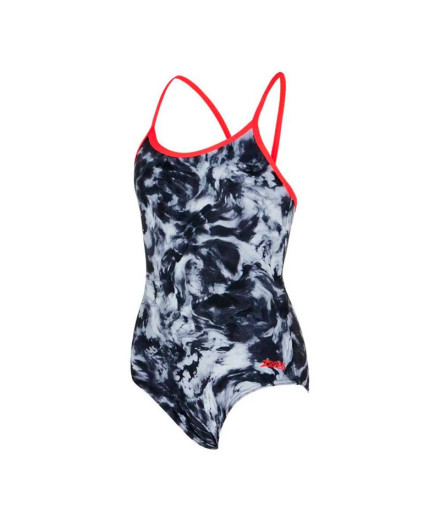 Maillot de bain Natation Fille by Zoggs Marble Sprintback...