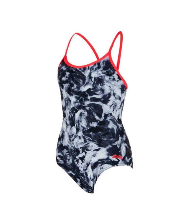 Maillot de bain Natation Fille by Zoggs Marble...