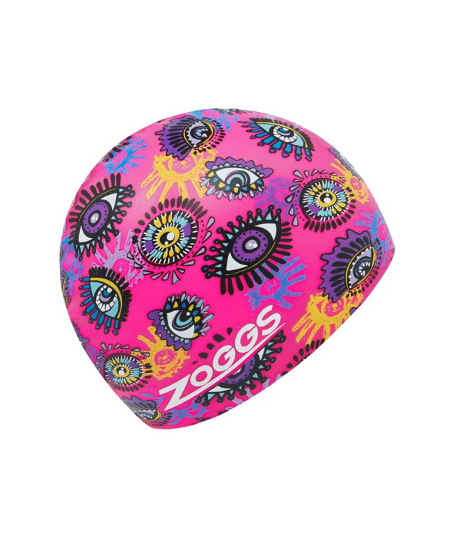 Bonnet Natation par Zoggs Silicone Printed Look...