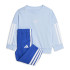 Pantalons adidas French Terry Bébés I Jogging à 3 bandes 240 Bleu/Blanc