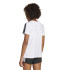 T-shirt Fitness adidas Fille from Jg Tr-Es 3Bandas Blanc/Noir