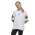 T-shirt adidas Enfant Future Icons 3Bandas Blanc/Noir