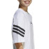 T-shirt adidas Enfant Future Icons 3Bandas Blanc/Noir