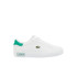 Chaussures Lacoste Enfant Powercourt 224 1 Suj Blanc/Vert