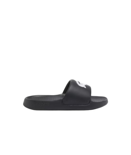 Tongs Lacoste Homme Serve Slide 1.0 125 1 Cma Noir/Blanc