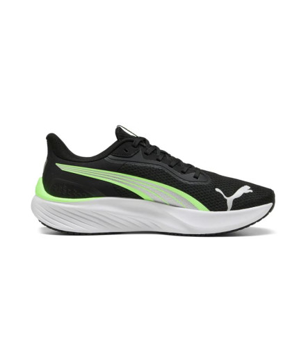 Chaussures Running Homme de Puma Pounce Li Black/Glare Green