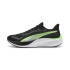 Chaussures Running Homme de Puma Pounce Li Black/Glare Green