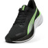 Chaussures Running Homme de Puma Pounce Li Black/Glare Green