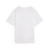 T-shirt Femme Puma Graphics Stacked No. 1 Logo Relaxed White