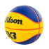 Balle basket-ball Wilson by Fiba 3X3 Mini Rubber Basketball Brown
