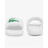 Tongs Lacoste Femme Serve Slide 1.0 125 1 Cfa Blanc/Vert