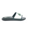 Tongs Lacoste Homme Serve Slide Dual 1254Cma Blanc cassé/Vert foncé