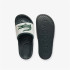 Tongs Lacoste Homme Serve Slide Dual 1254Cma Blanc cassé/Vert foncé