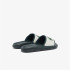 Tongs Lacoste Homme Serve Slide Dual 1254Cma Blanc cassé/Vert foncé