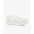Chaussures Lacoste Femme T-Clip Plat 125 1 Sfa Blanc/Jaune foncé
