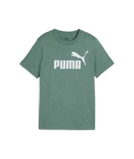 T-shirt Fille Puma Essentials No. 1 Logo G Green Moon