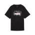 T-shirt Femme Puma Graphics Stacked No. 1 Logo Relaxed Black