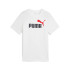 T-shirt Enfant Puma Essentials 2 Color No.1 Logo Blanc