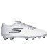 Bottes de Football Skechers Razor 1,5 FG Enfant Blanc/Gris