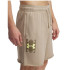 Pantalons Under Armour Homme Short Rival Terrylogo8Inshort Marron