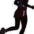 Pantalon Running adidas Running Femme by Adizero Split Short Rosa